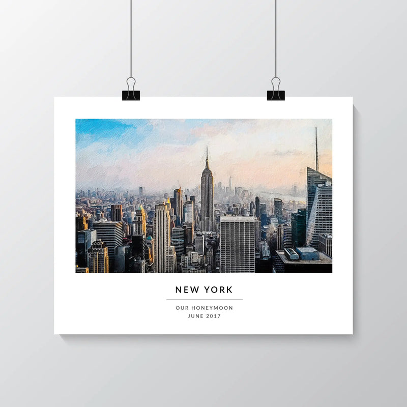 Custom Favorite Place Portrait
