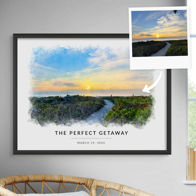 Custom Favorite Place Portrait