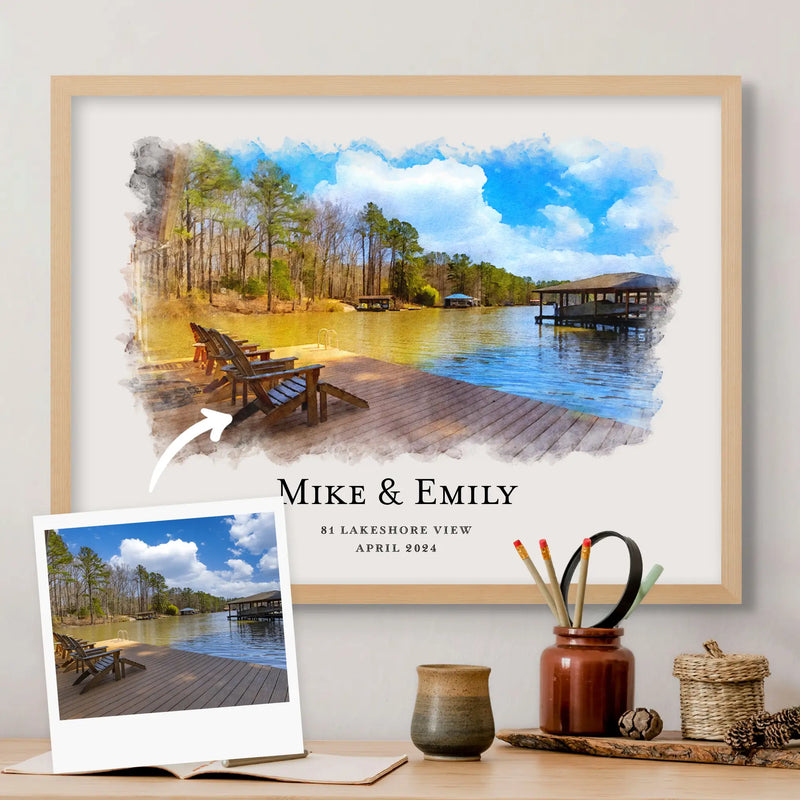 Custom Favorite Place Portrait