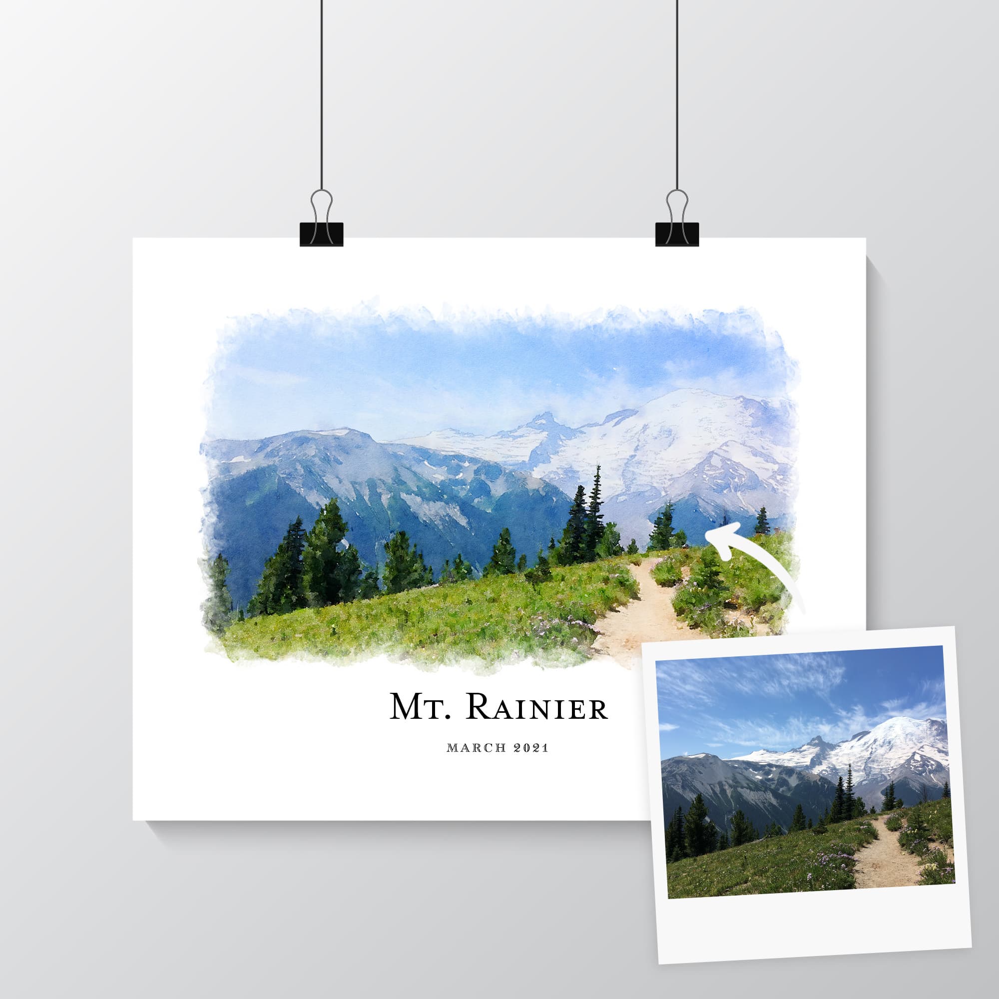Custom Favorite Place Portrait
