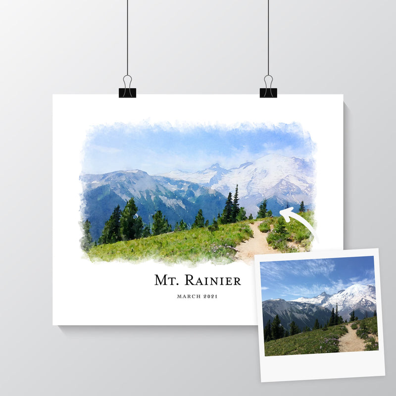 Custom Favorite Place Portrait