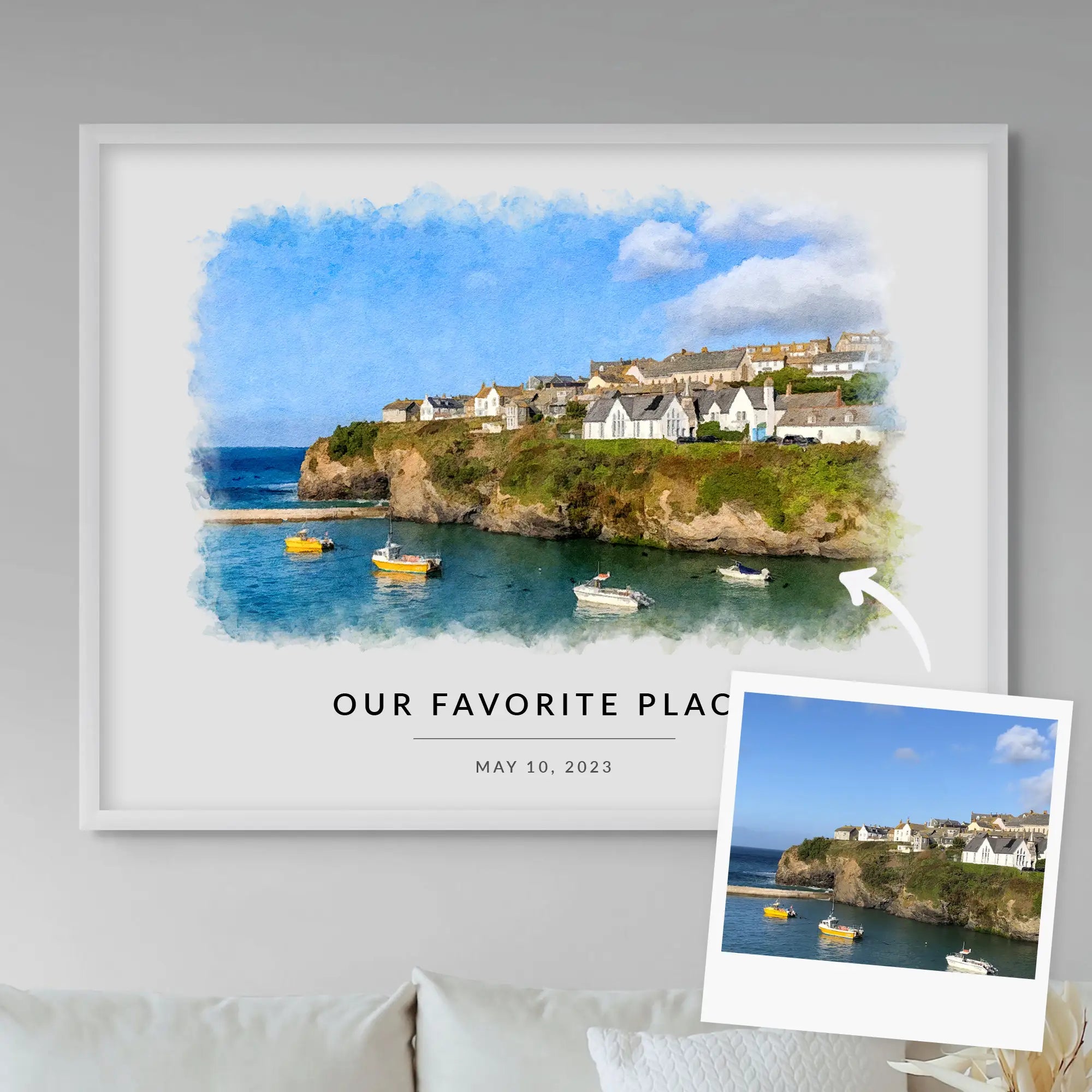 Custom Favorite Place Portrait