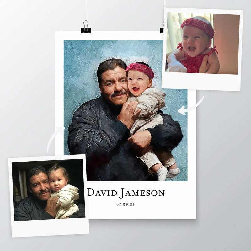 Custom Memorial Portrait