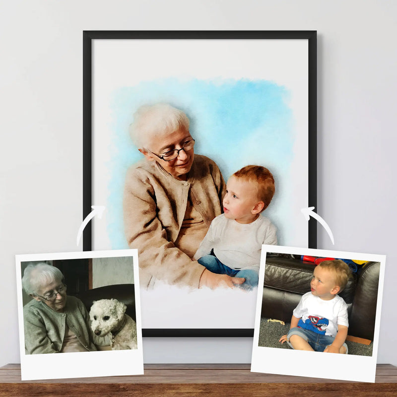 Custom Memorial Portrait