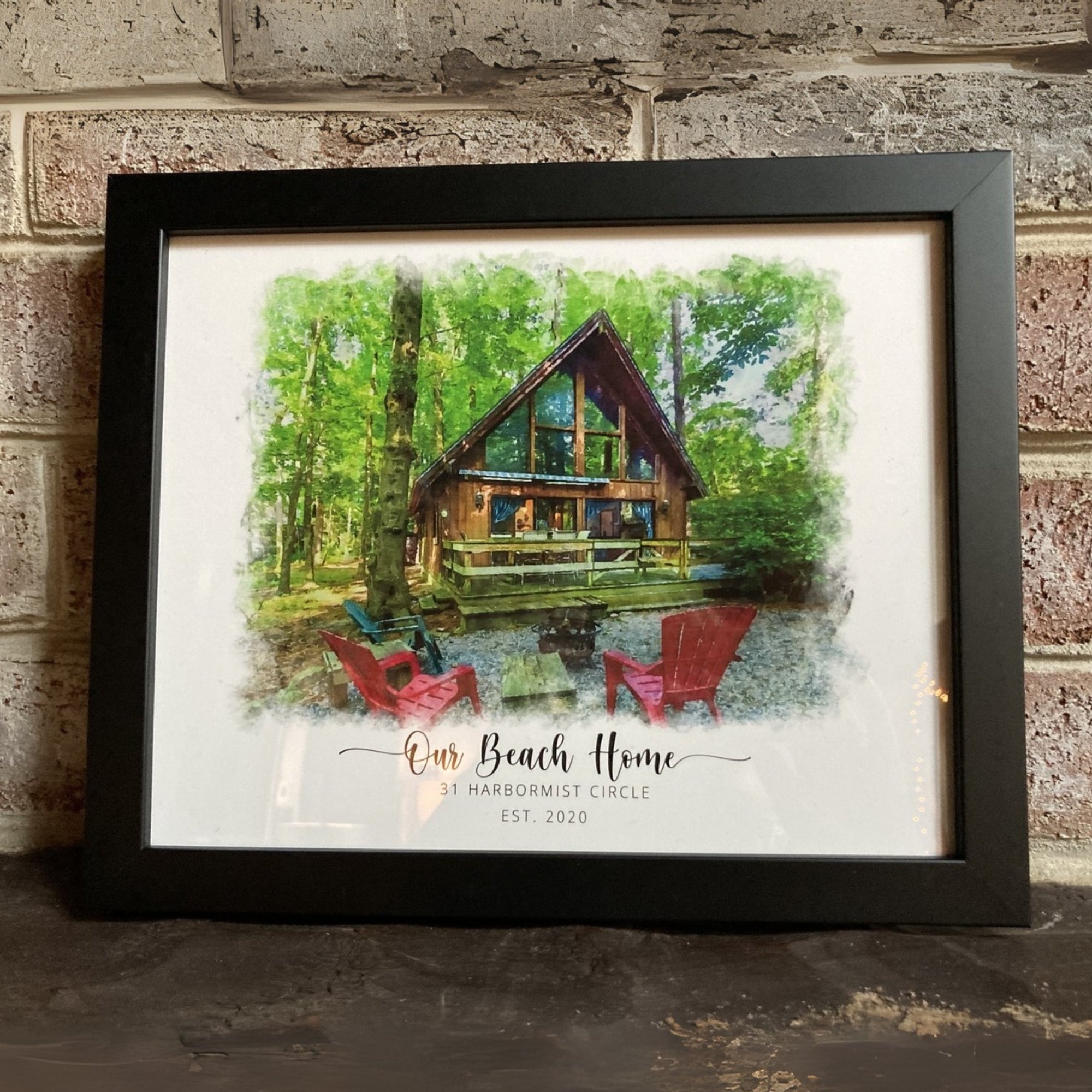 Custom Favorite Place Portrait