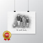 Load image into Gallery viewer, Custom Family Photo Portrait

