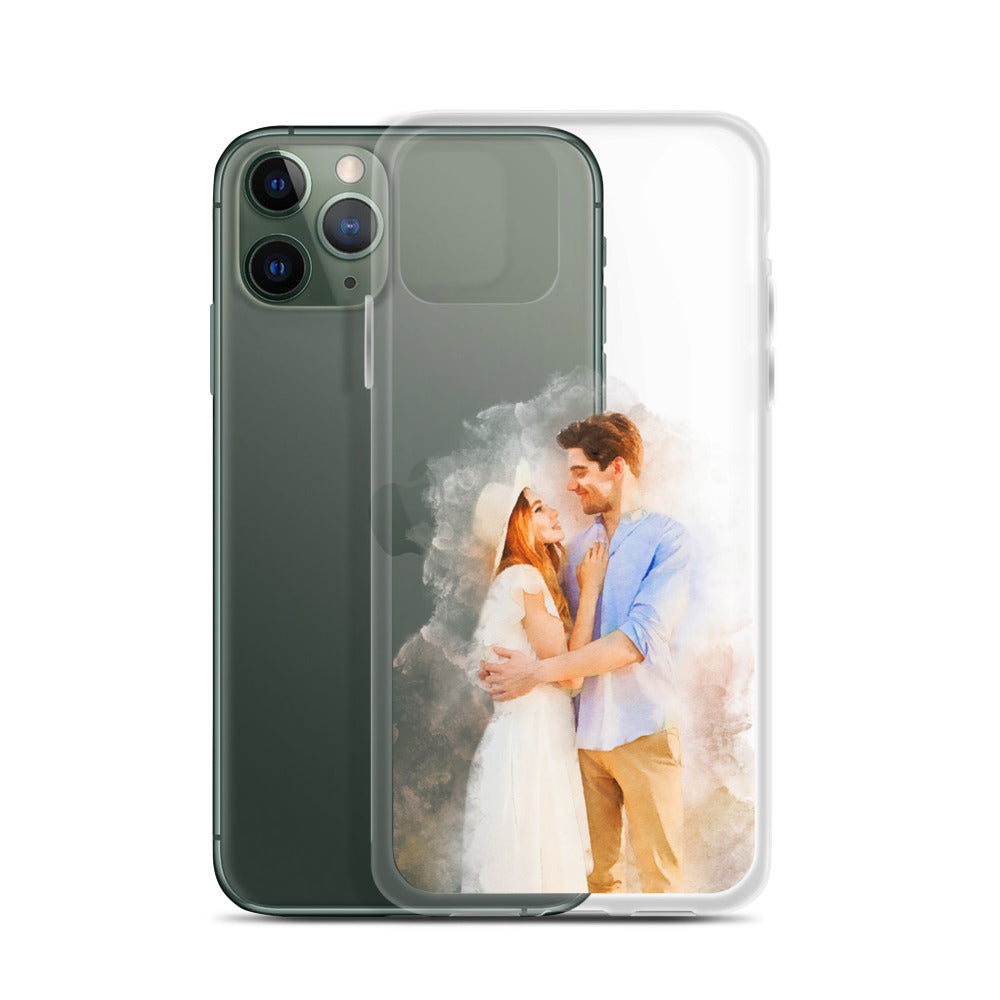 Custom Couple Portrait Phone Case
