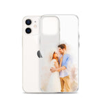 Load image into Gallery viewer, Custom Couple Portrait Phone Case
