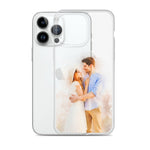 Load image into Gallery viewer, Custom Couple Portrait Phone Case

