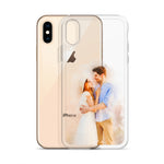 Load image into Gallery viewer, Custom Couple Portrait Phone Case
