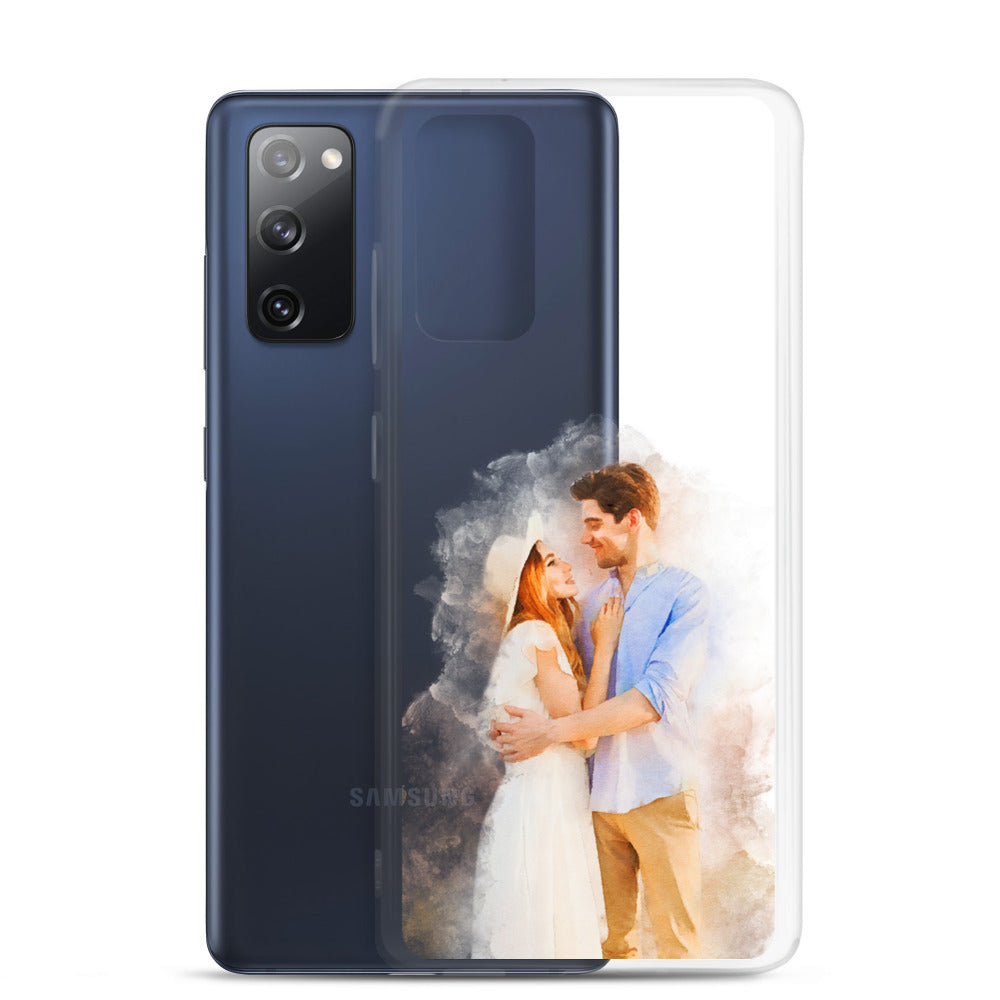 Custom Couple Portrait Phone Case